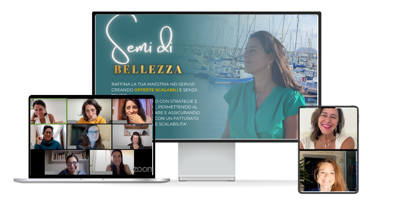 semi di bellezza mockup